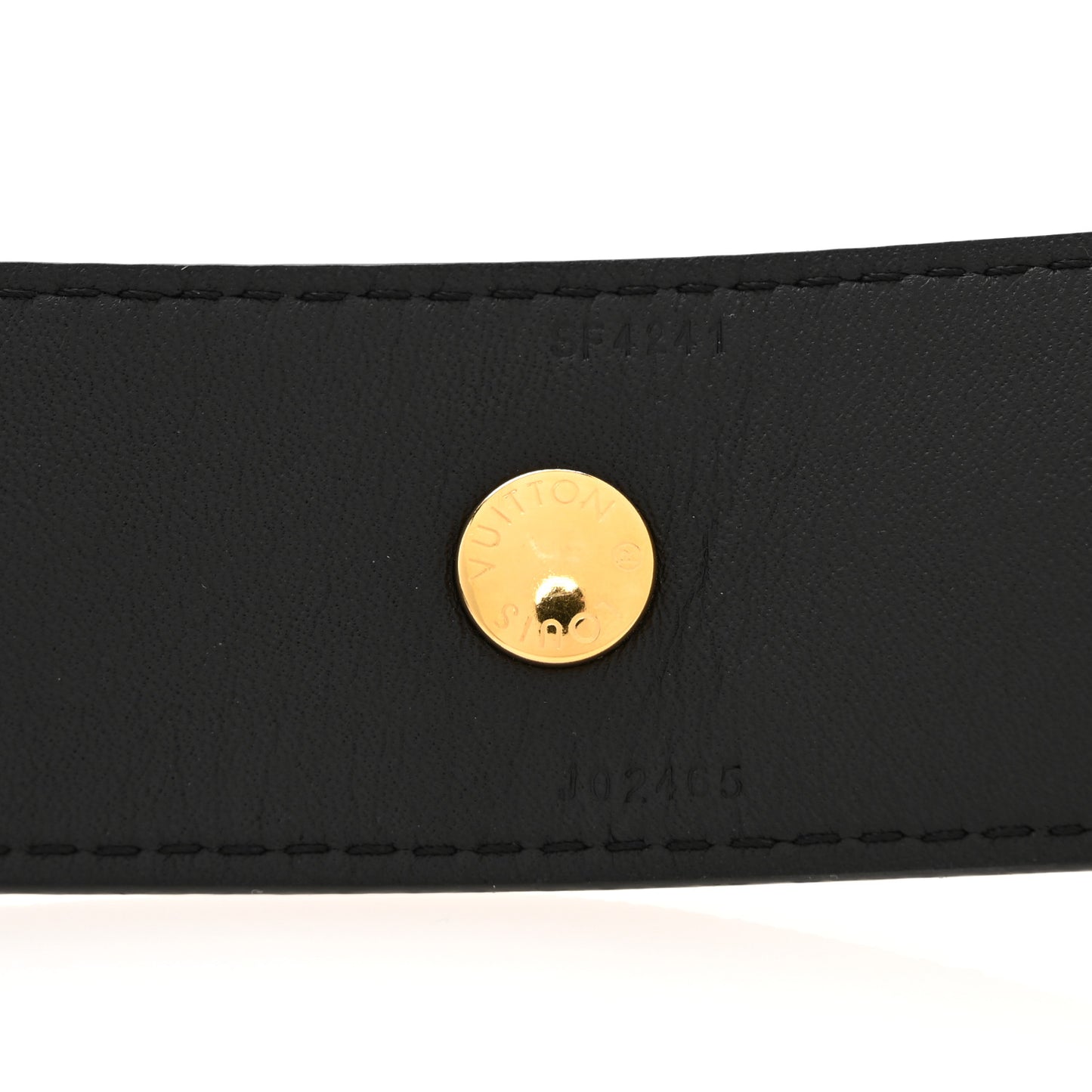 Monogram Adjustable Bandouliere Shoulder Strap Black