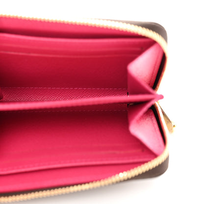 Louis Vuitton Damier Ebene 2020 Christmas Animation Roller Coaster Zippy Coin Purse Pivoine 5 of 11