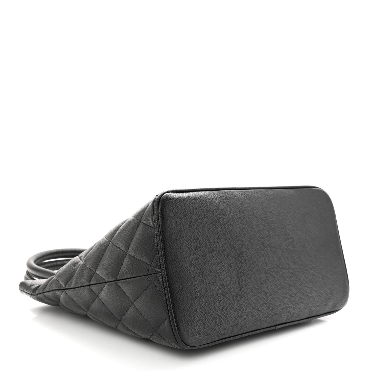 Chanel Caviar Quilted Medallion Tote Black 4 of 10