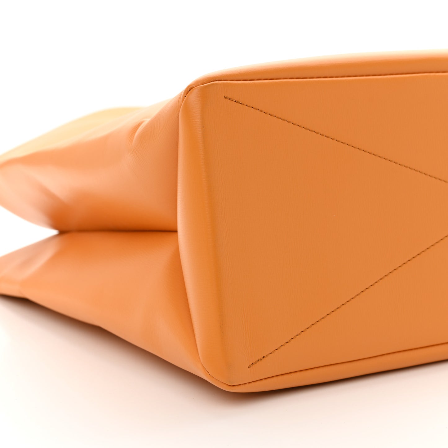 Cowhide Shopper Bag MM Safran