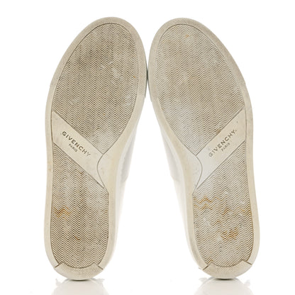 Givenchy Calfskin Band Logo Womens Urban Street Sneakers 40 White 5 of 12