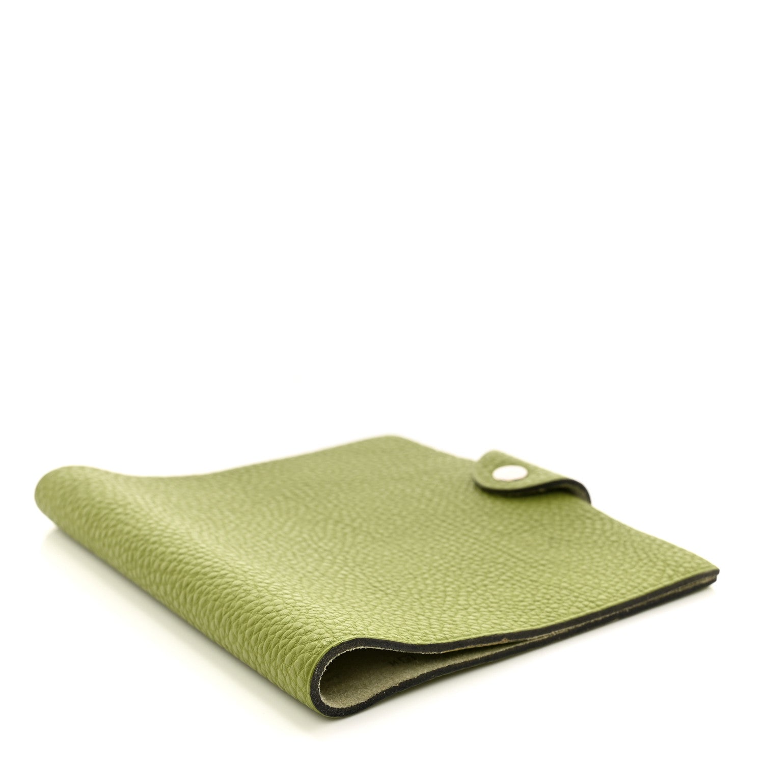 Hermes Togo Ulysse PM Notebook Cover Vert Anis 4 of 8