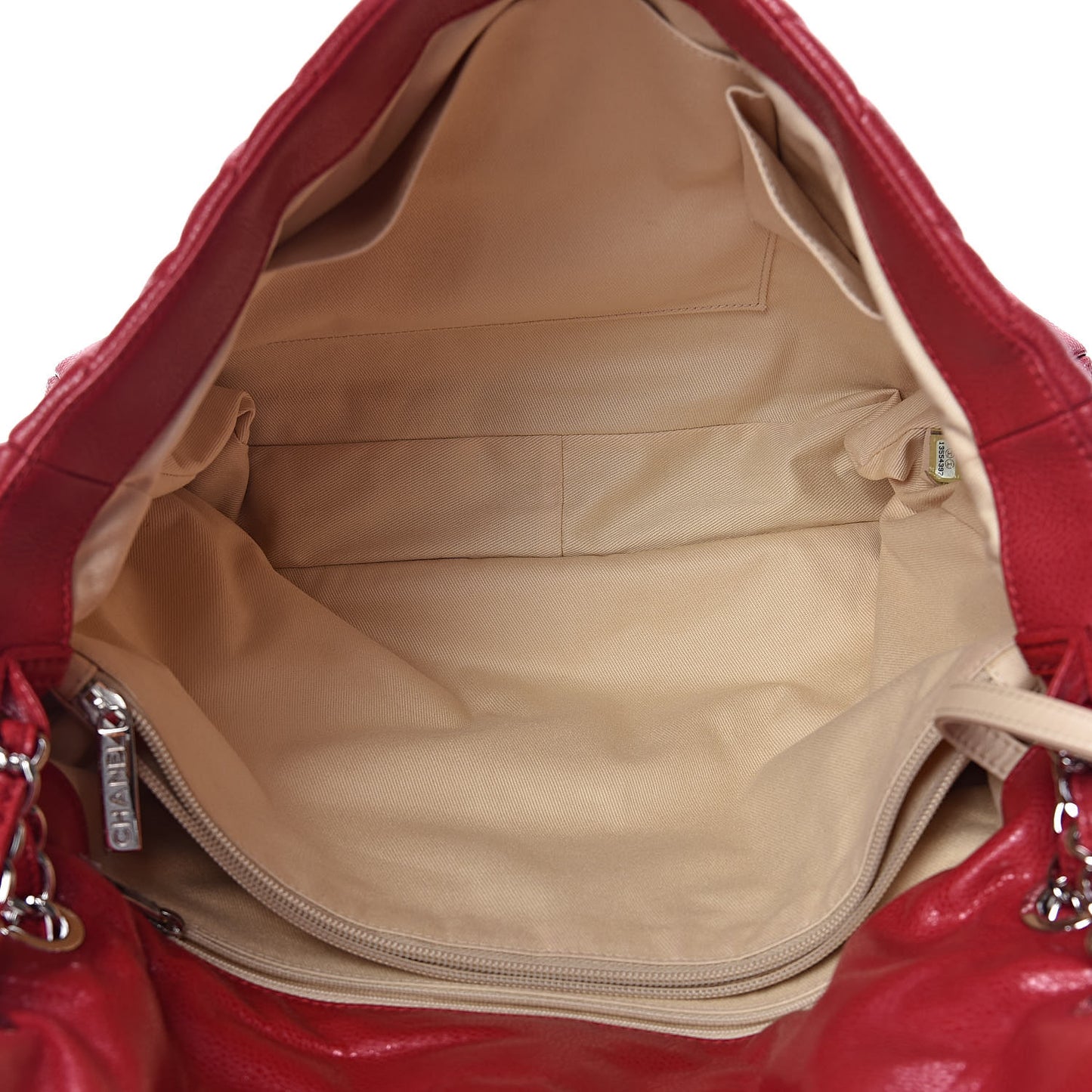 Glazed Caviar Quilted Stretch Spirit Messenger Bag Pink