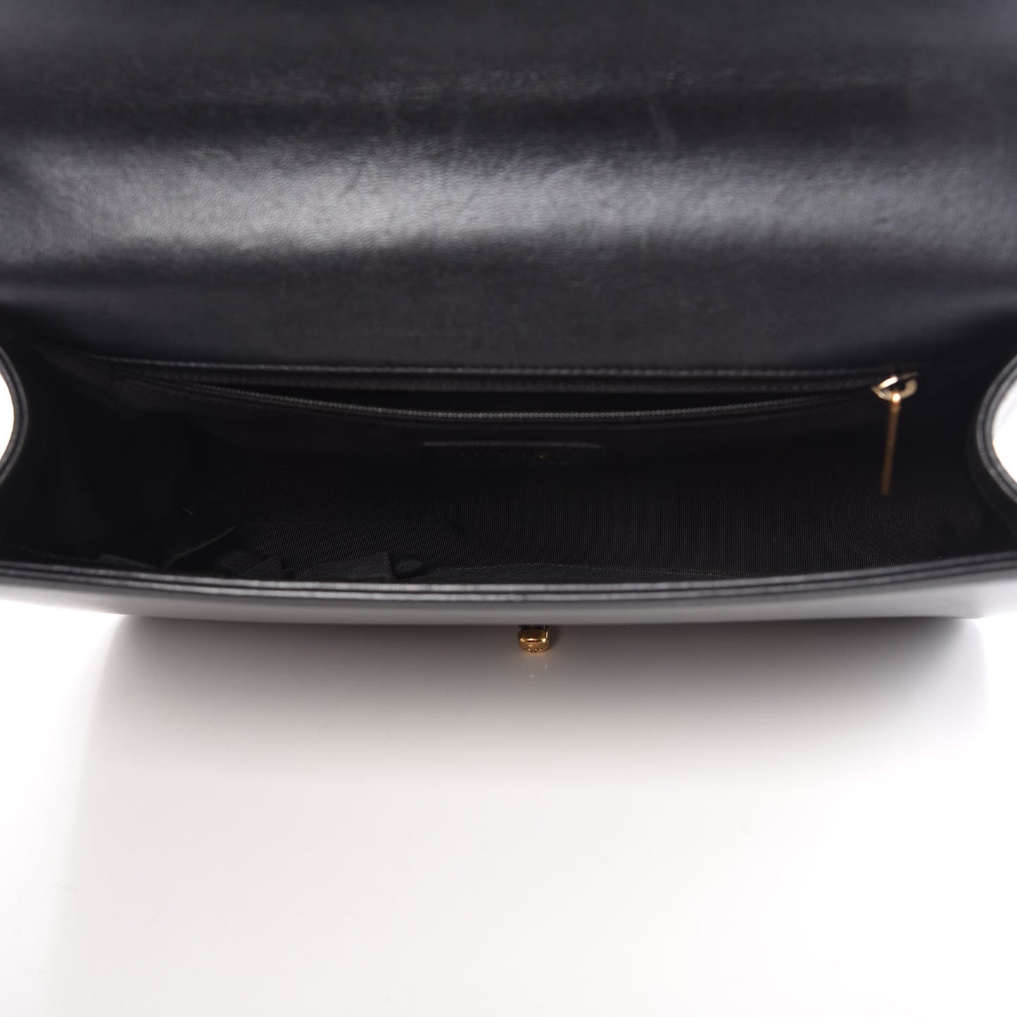 Metallic Lambskin Quilted New Medium Boy Flap Black