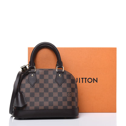 Louis Vuitton Damier Ebene Alma BB 15 of 15