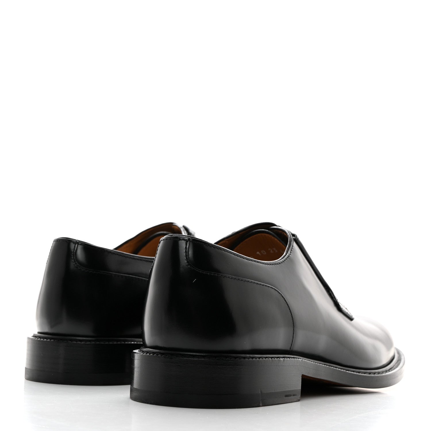 Christian Dior Calfskin Mens Derby Shoes 42 Black 4 of 8