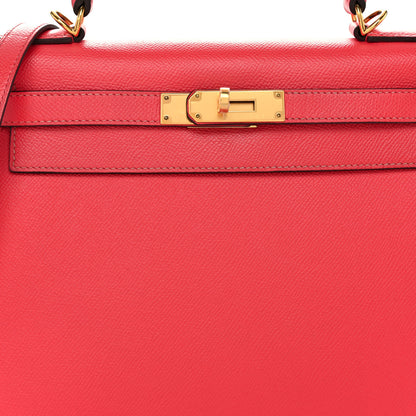 Hermes Epsom Kelly Sellier 28 Rose Jaipur 8 of 11