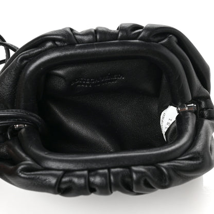 Bottega Veneta Butter Calfskin Coin Purse Black 4 of 5