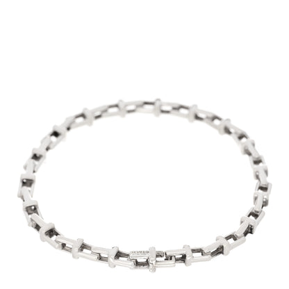 Tiffany Sterling Silver Narrow T Chain Bracelet 2 of 3
