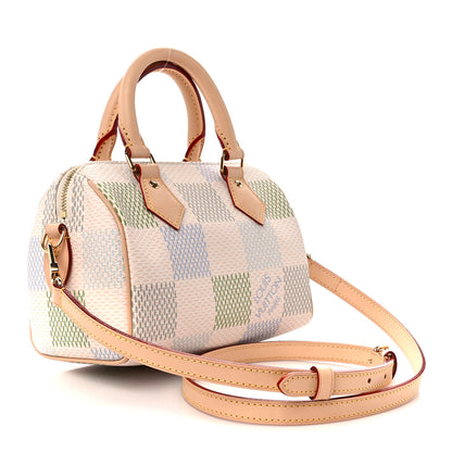 Louis Vuitton Damier Giant Speedy Bandouliere 20 Pistachio 3 of 12
