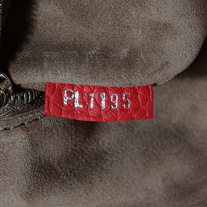 Louis Vuitton Cuir Taurillon Soft Lockit PM Rubis 7 of 7