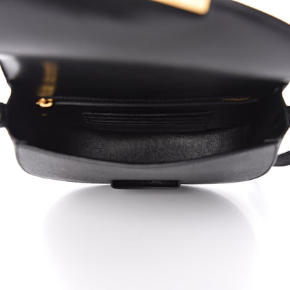 Celine Grained Calfskin Small Trotteur Black 5 of 9