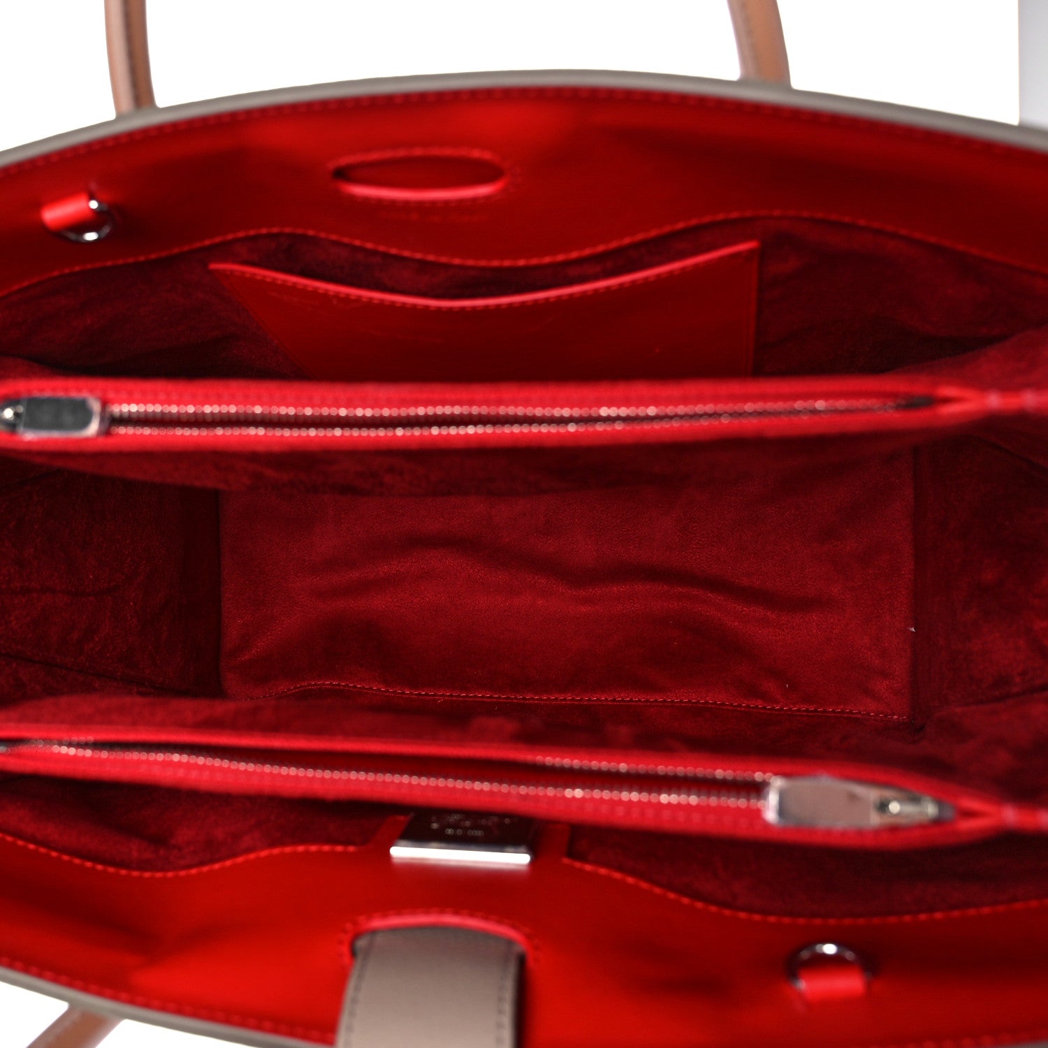 Christian Louboutin Calfskin Patent Studded Large Paloma Cashmere 5 of 8