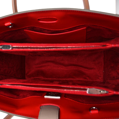 Christian Louboutin Calfskin Patent Studded Large Paloma Cashmere 5 of 8