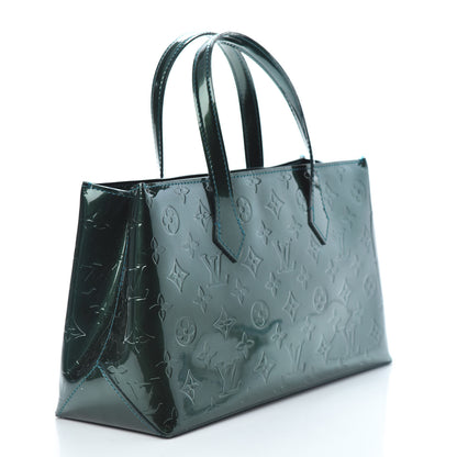 Louis Vuitton Vernis Wilshire PM Blue Nuit 2 of 12