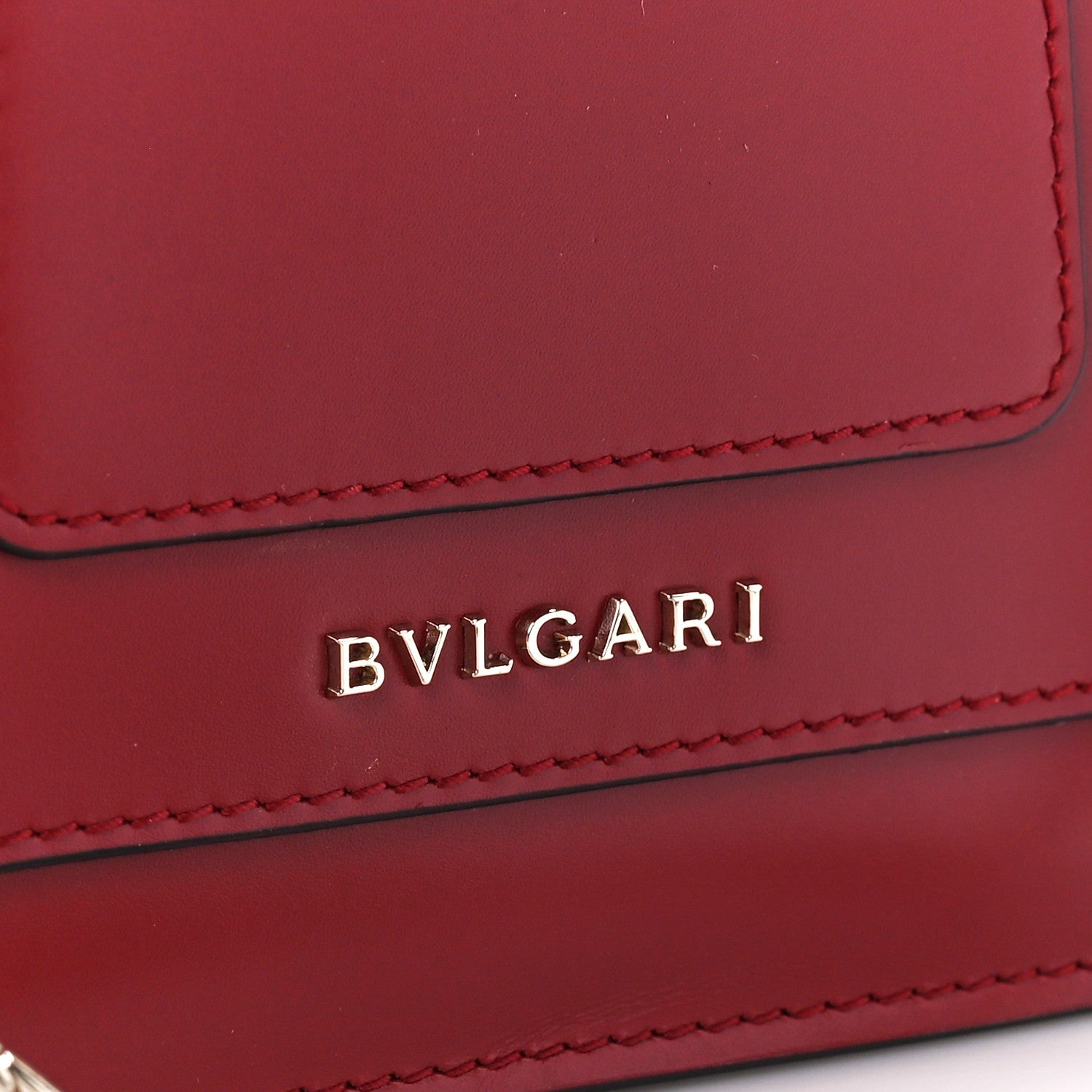 Bulgari Calfskin Serpenti Forever Crossbody Bag Red 8 of 11