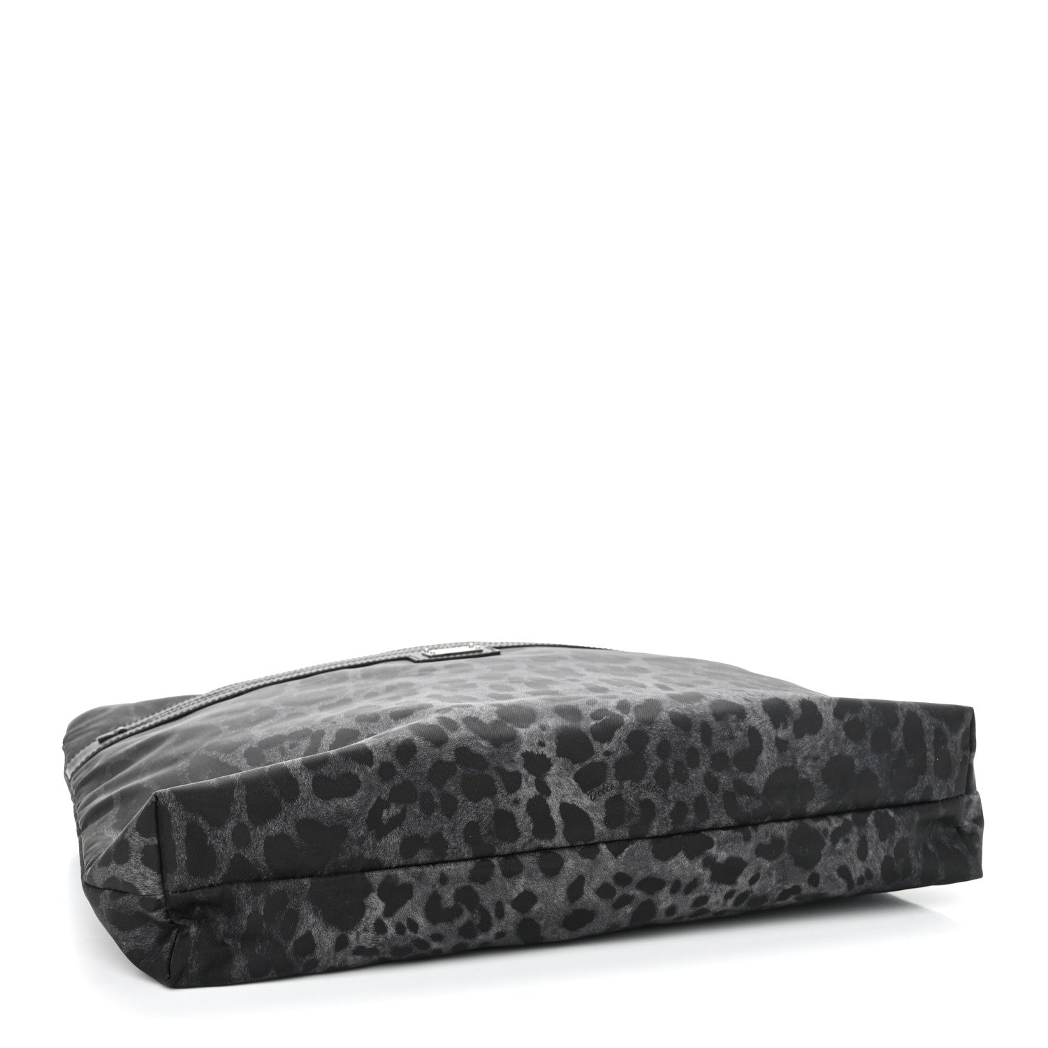 Dolce & Gabbana Nylon Leopard Reversible Tote Black 6 of 15