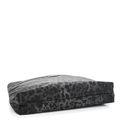 Dolce & Gabbana Nylon Leopard Reversible Tote Black 6 of 15