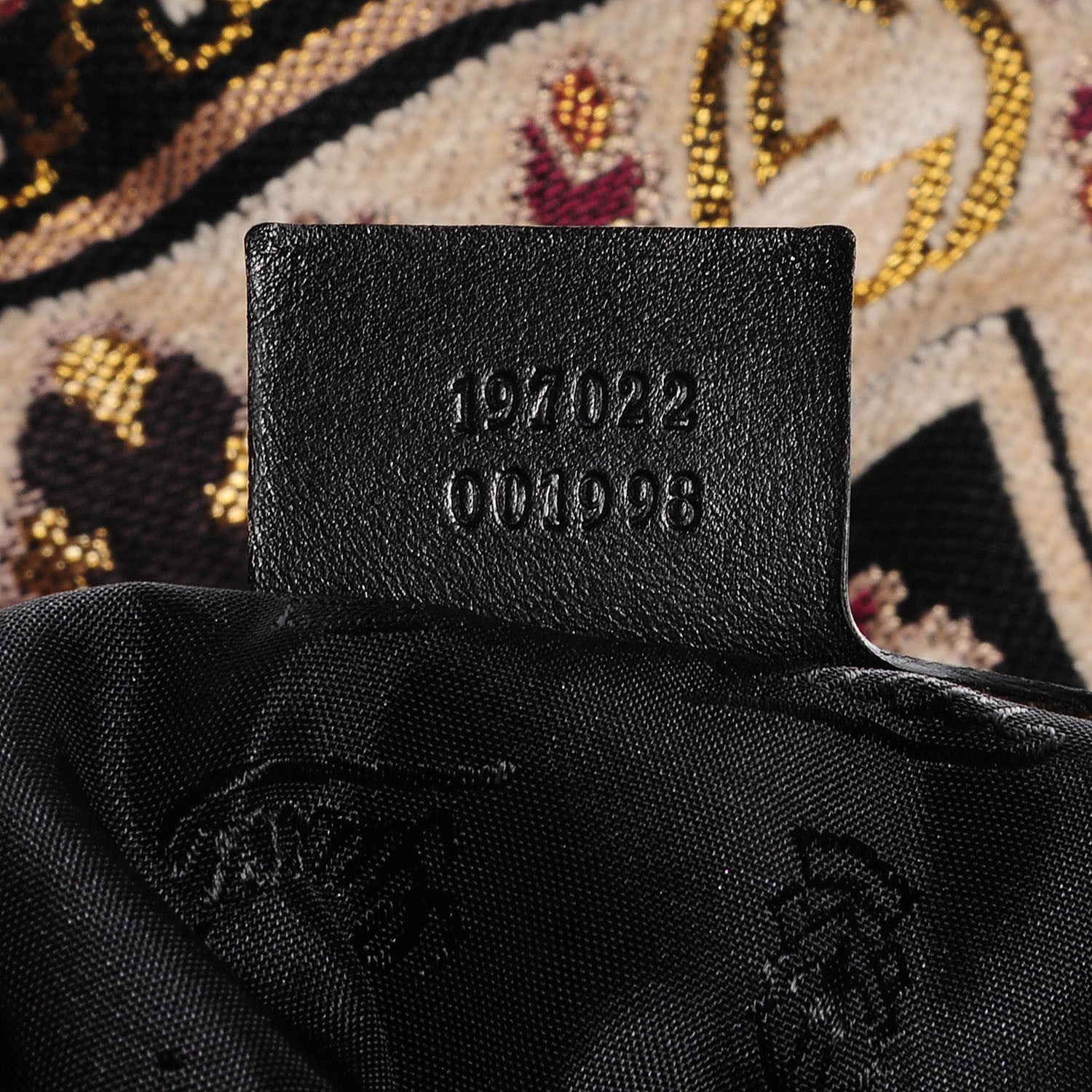 Gucci Tapestry Large Hysteria Tote 7 of 7