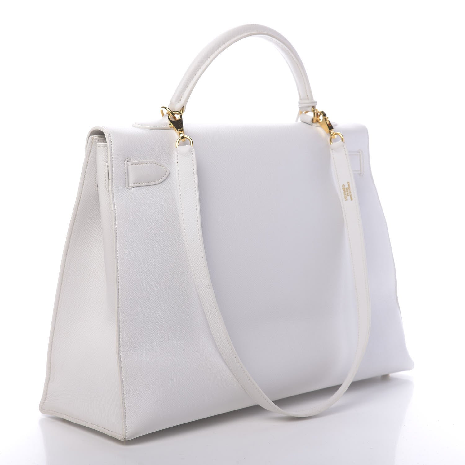 Hermes Epsom Kelly Sellier 40 White 3 of 48