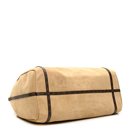 Louis Vuitton Suede Monogram Express GM Brown 3 of 8