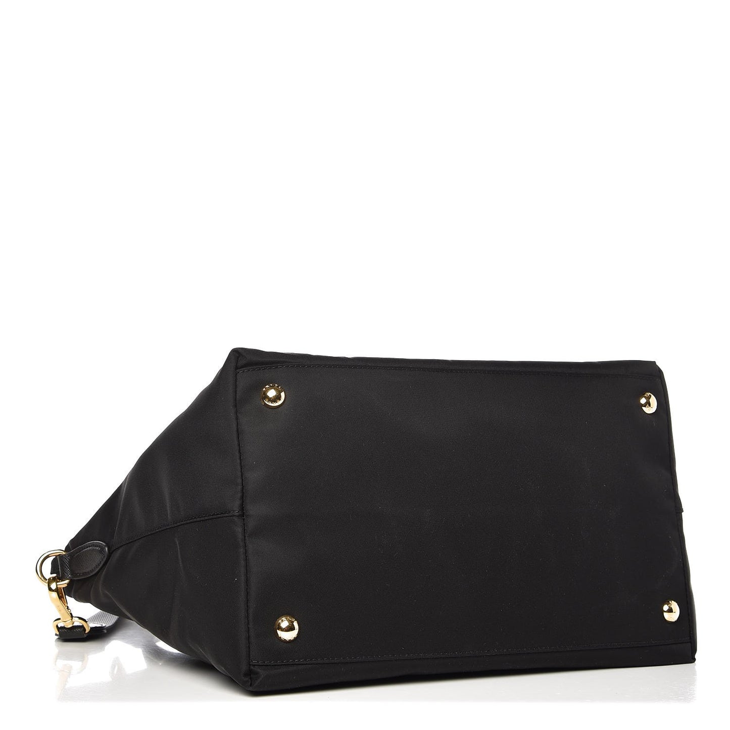 Saffiano Tessuto Nylon Tote Nero Black