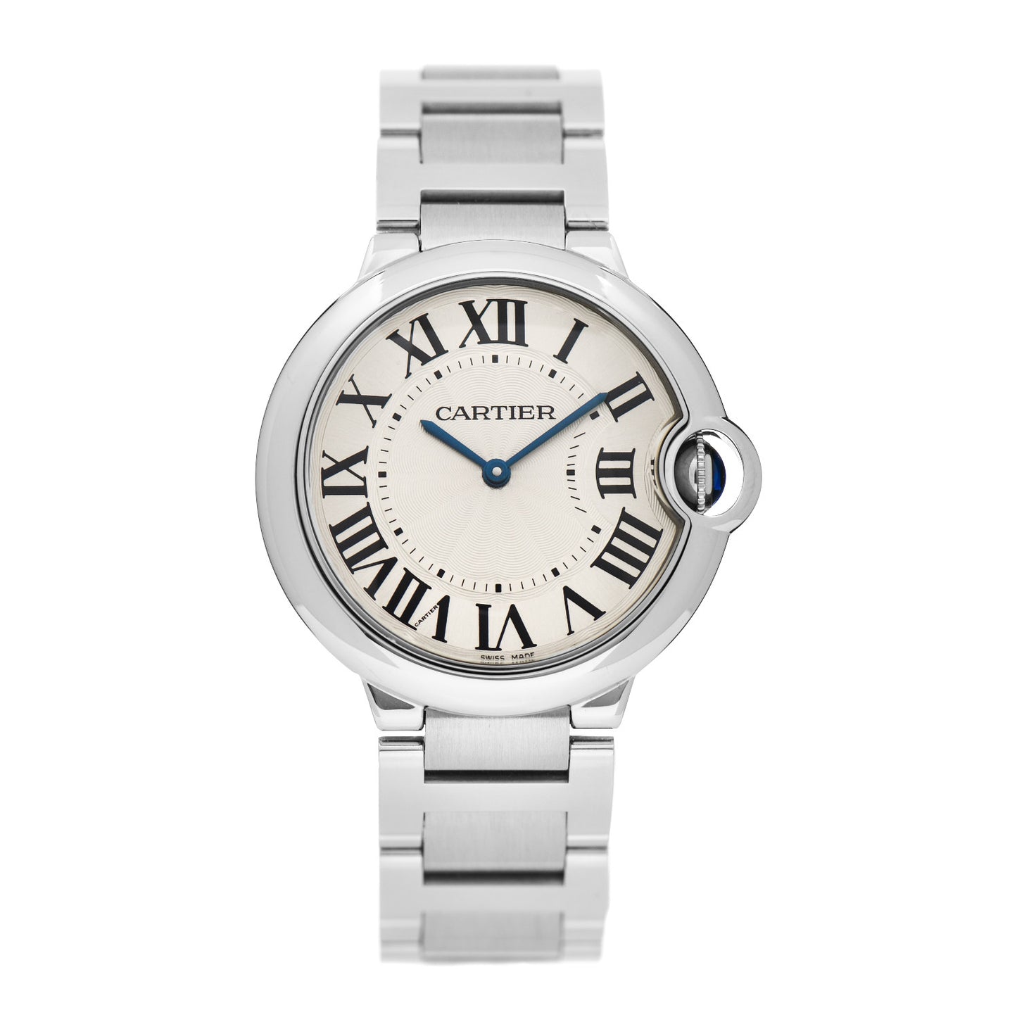Stainless Steel 36mm Ballon Bleu De Cartier Quartz Watch