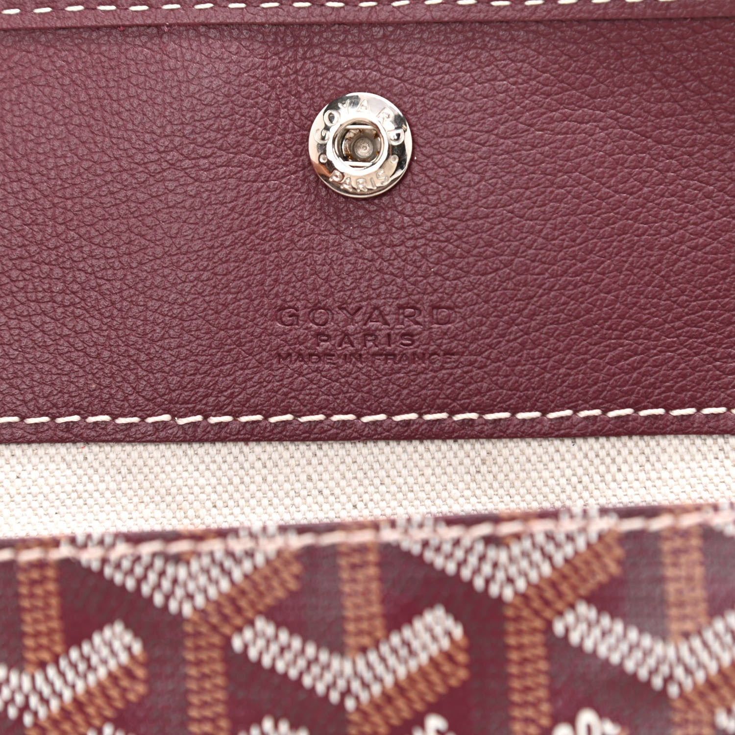 Goyard Goyardine Saint Louis PM Bordeaux 8 of 10