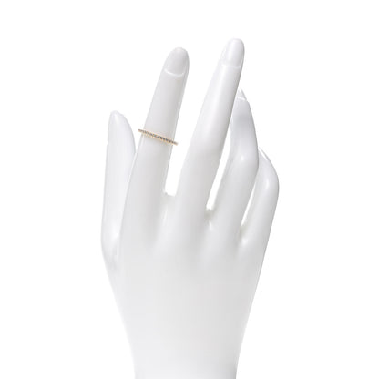 Tiffany 18K Rose Gold Diamond Metro Band Ring 50 5.5 2 of 5