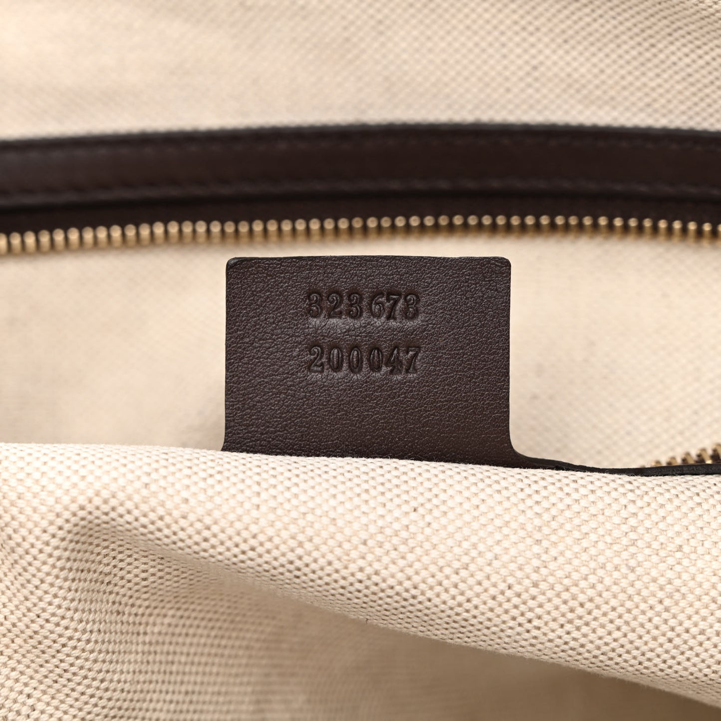 Guccissima Medium Bree Shoulder Bag Chocolate