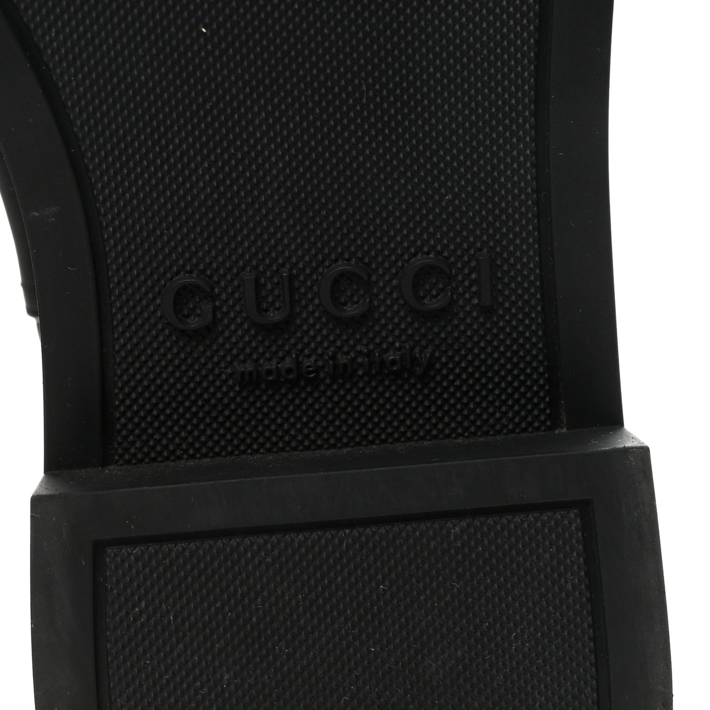 Guccissima Michelangelo Slim Horsebit Riding Boots 37 Black