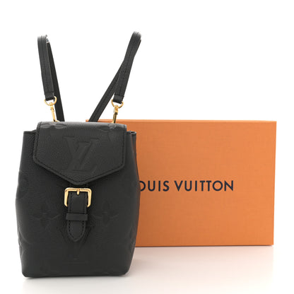 Louis Vuitton Empreinte Monogram Giant Tiny Backpack Black 10 of 10