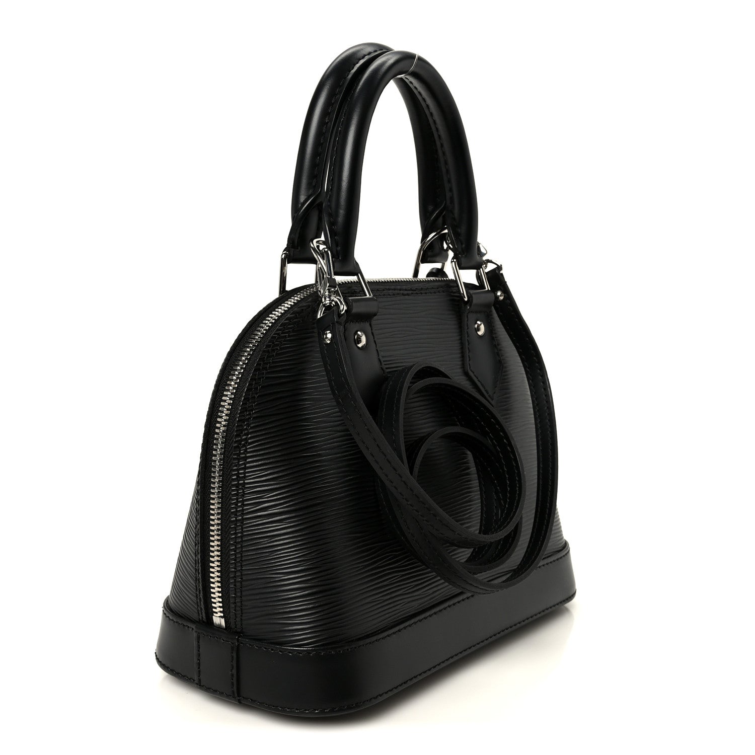 Louis Vuitton Epi Alma BB Black 3 of 11