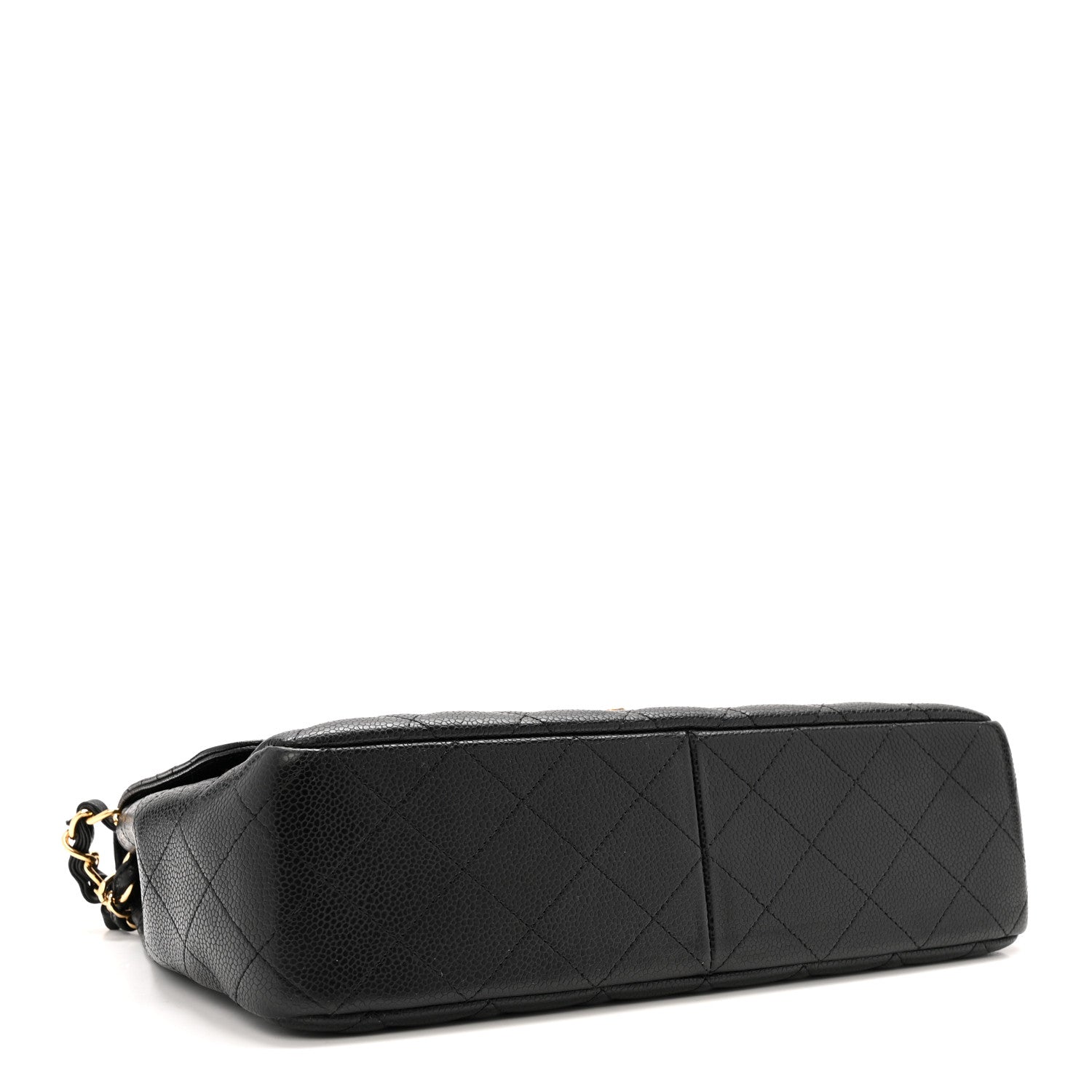 Chanel Caviar Quilted Jumbo Single Flap Black 4 of 14