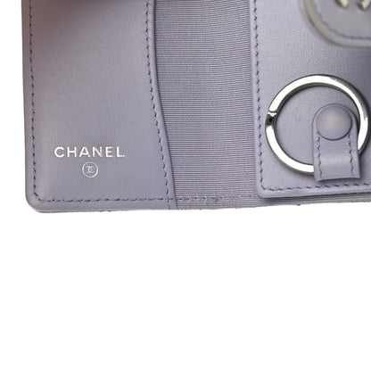 Chanel Caviar Quilted Classic 4 Key Holder Wallet Light Purple 7 of 12