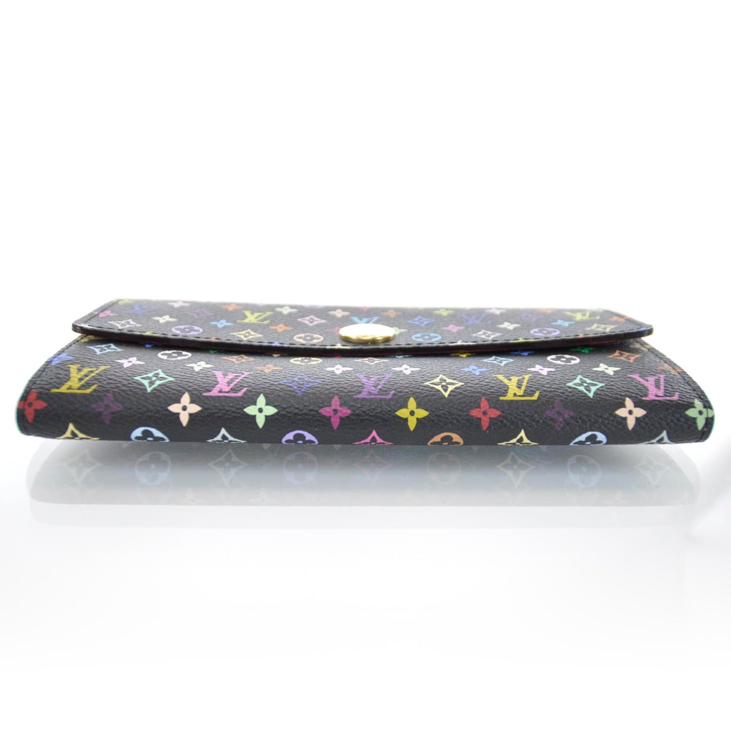 Monogram Multicolor Sarah Wallet Black