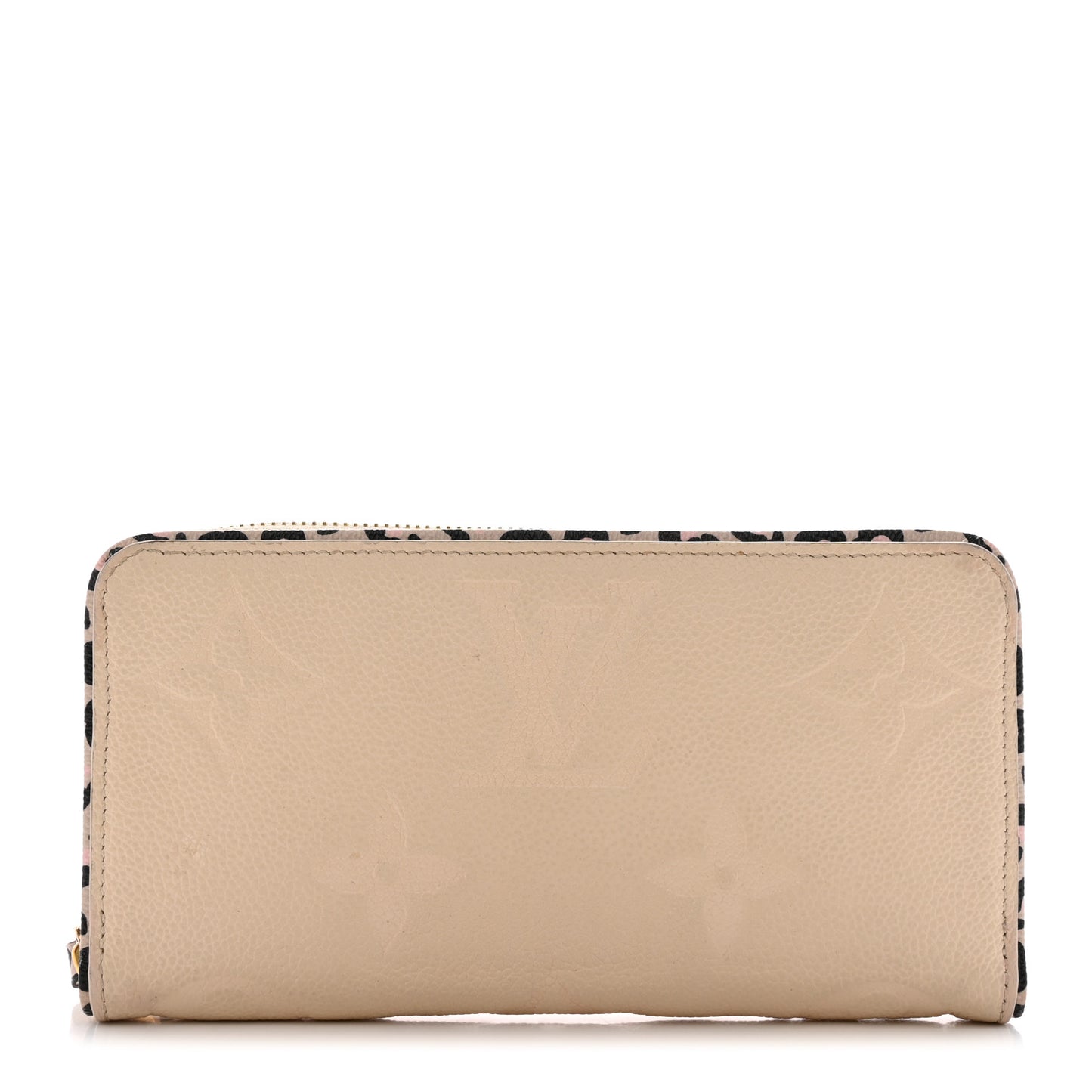 Empreinte Monogram Giant Wild At Heart Zippy Wallet Creme