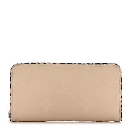 Louis Vuitton Empreinte Monogram Giant Wild At Heart Zippy Wallet Creme 1 of 16