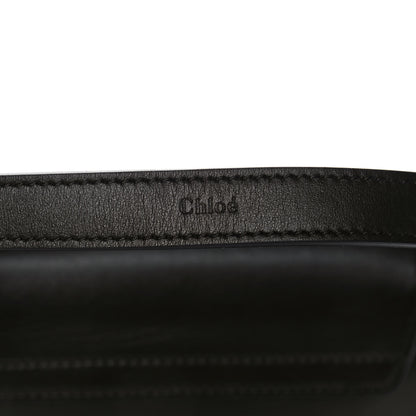Chloe Calfskin Suede Small Tess Bag Deep Forest 6 of 12