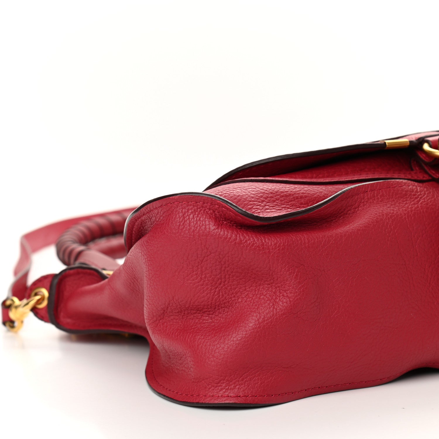 Chloe Calfskin Medium Marcie Satchel Acerola 7 of 10