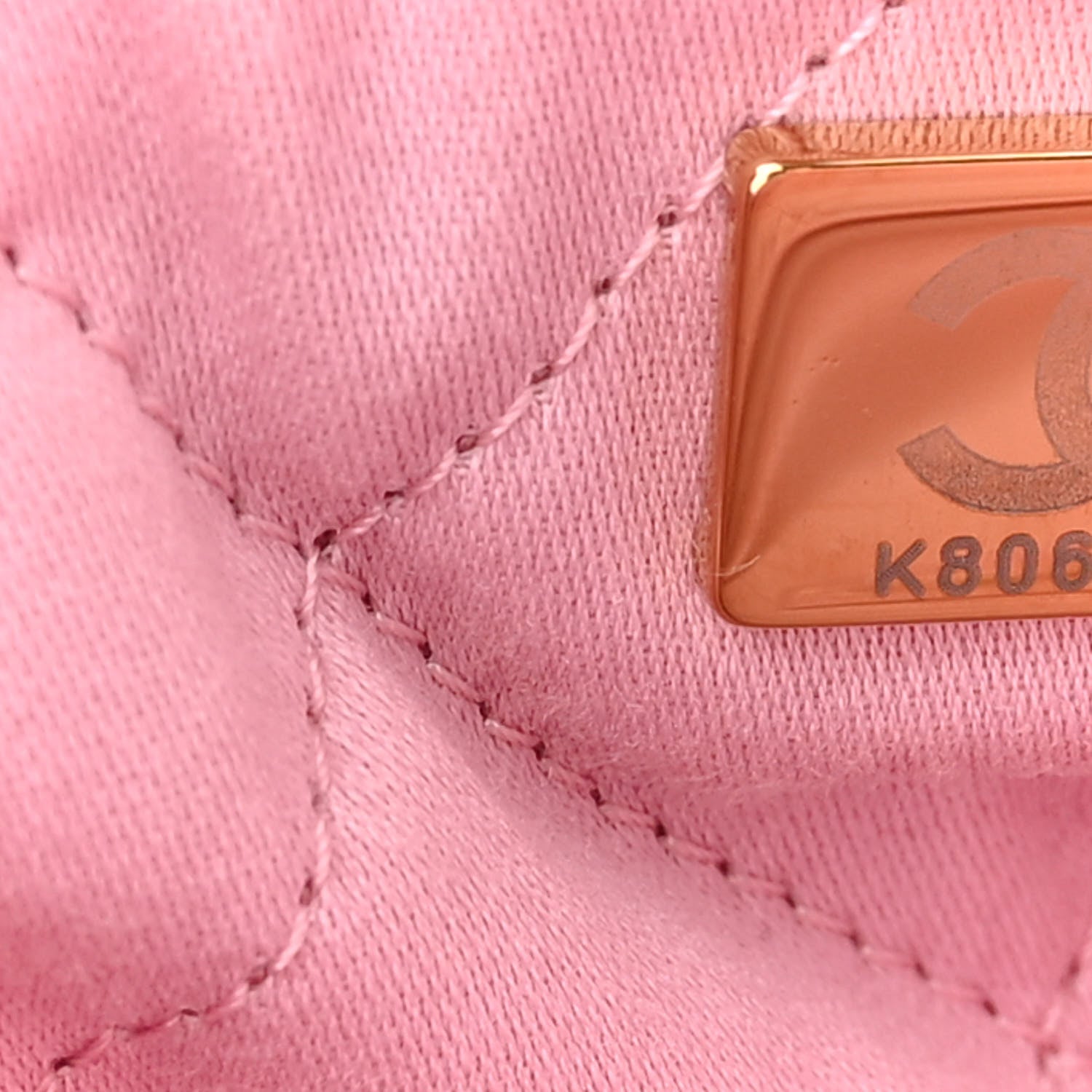 Chanel Shiny Calfskin Quilted Chanel 22 Pink 8 of 12