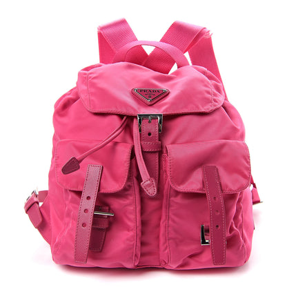 Prada Nylon Vela Small Backpack Fuxia 1 of 12