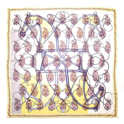 Hermes Silk Coup de Fouet Au Bloc Scarf 140 1 of 4