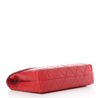 Chanel Calfskin Quilted In the Business Flap Bag Red 4 of 14