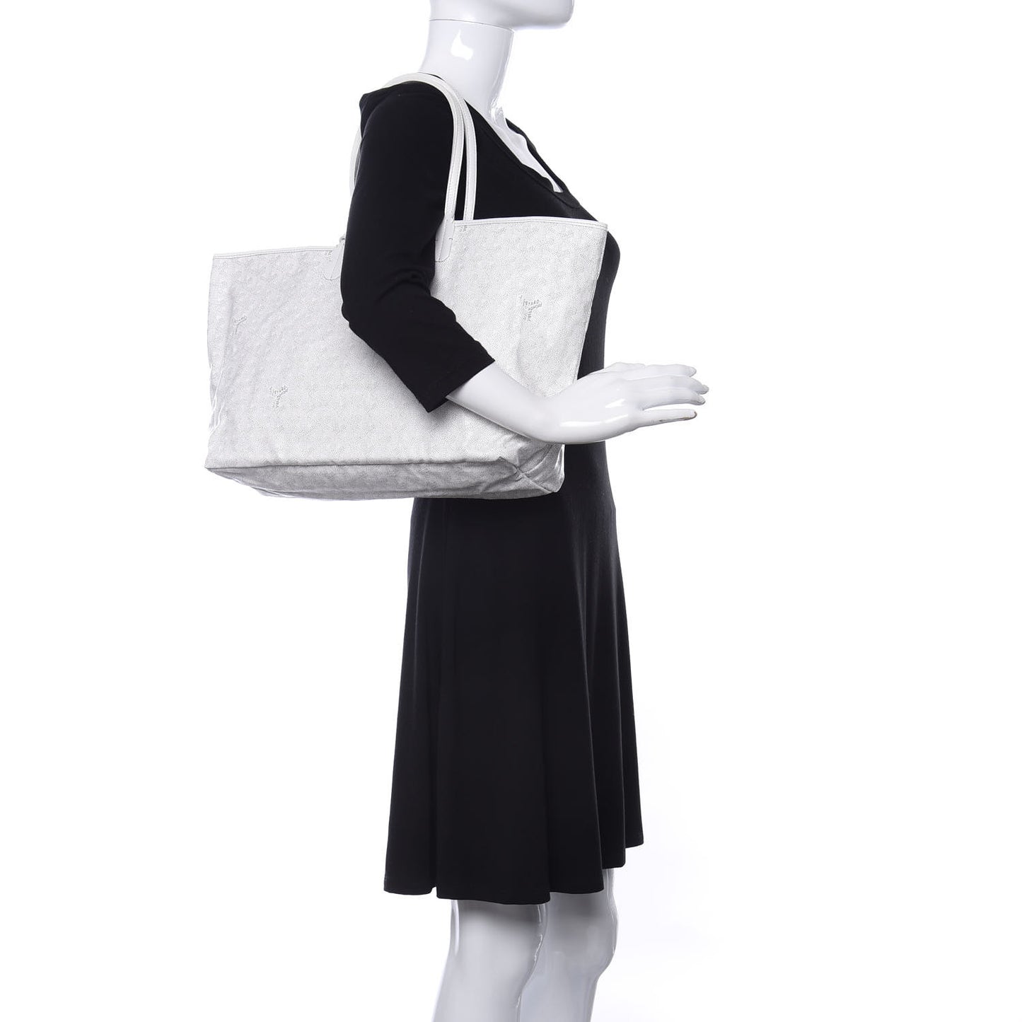 Goyardine Saint Louis PM White