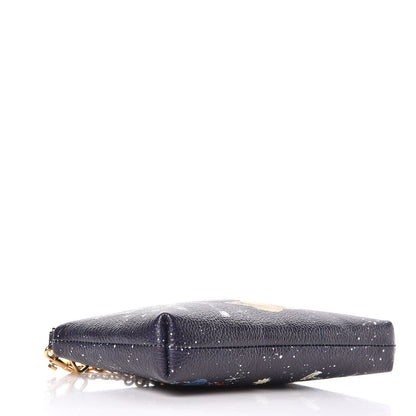 Dolce & Gabbana Grained Calfskin Space Robot Pochette Multicolor 4 of 9