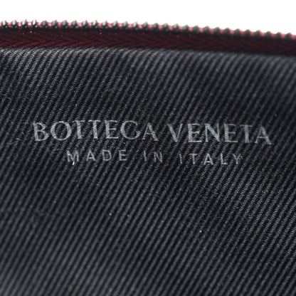 Bottega Veneta Nappa Intrecciato Wristlet Zip Pouch Bordeaux 6 of 6