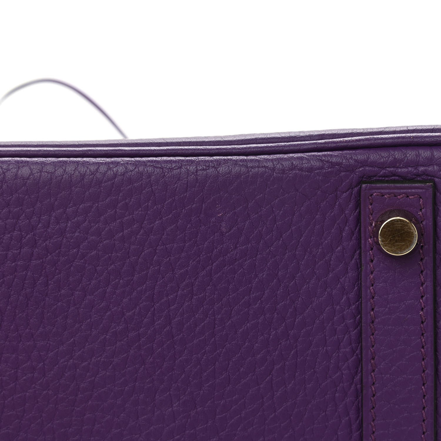 Hermes Togo BIRKIN 30 Crocus 20 of 21