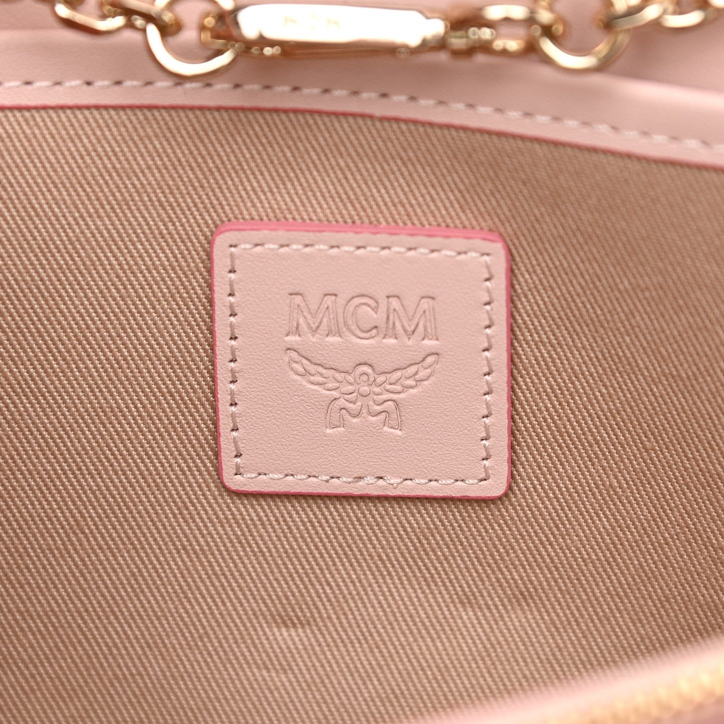 Visetos Monogram Medium Millie Crossbody Bag Soft Pink