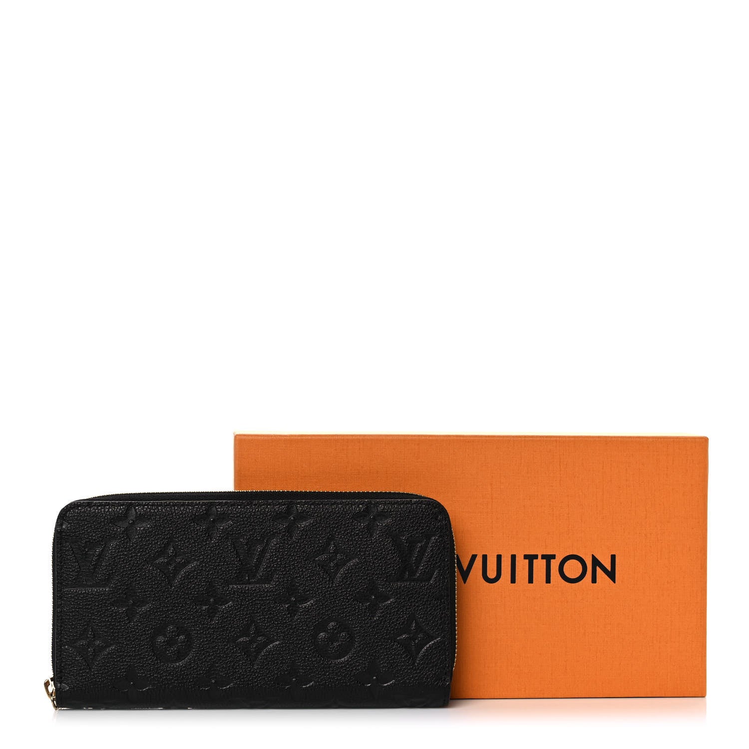 Louis Vuitton Empreinte Zippy Wallet Black 9 of 10